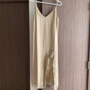 Wilfred midi slip dress